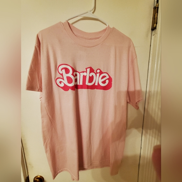 Barbie The Movie Logo T Shirt - Picture 2 of 5